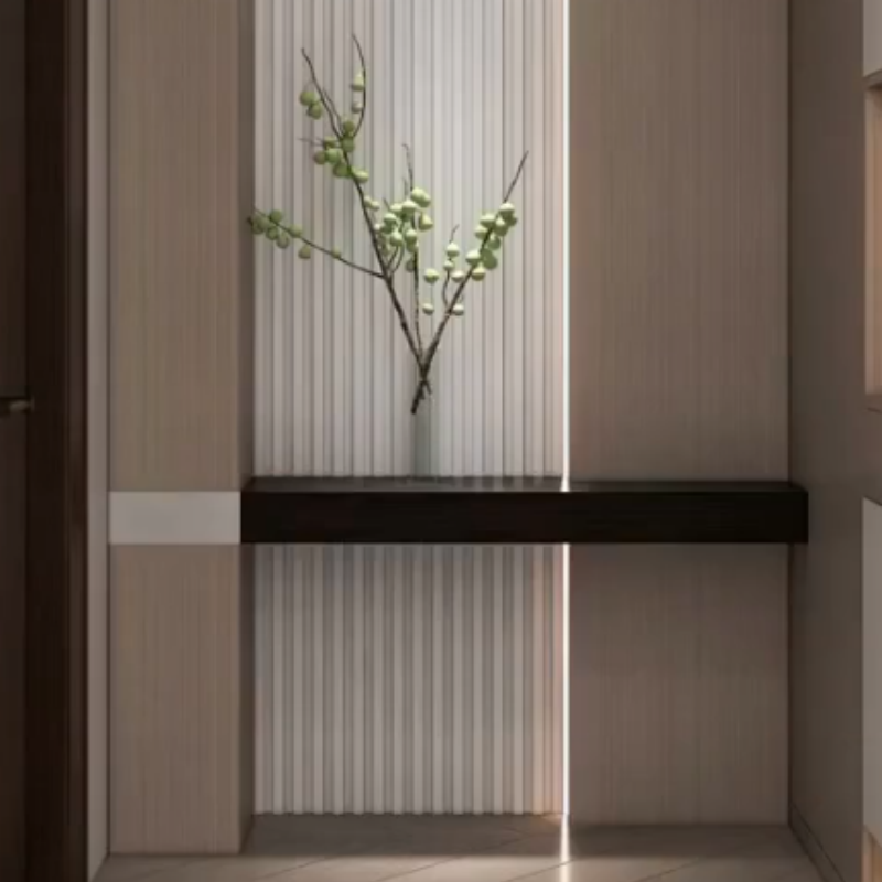 Interior Wpc Fluted Wall Panel