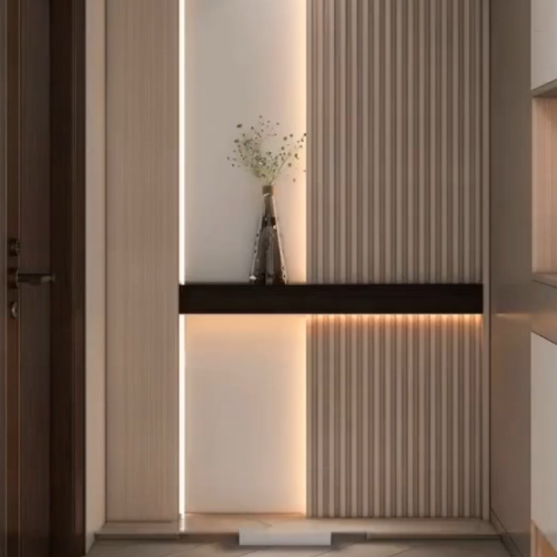 Interior Wpc Fluted Wall Panel